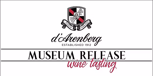 d'Arenberg Museum Release Wine Tasting