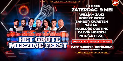 HET GROTE MEEZING FEEST
