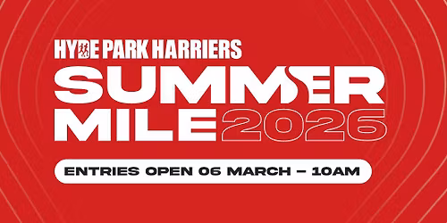 Hyde Park Harriers Summer Mile 2026