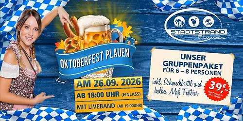 \ud83c\udf7b Oktoberfest Plauen 2026 \ud83c\udf7b