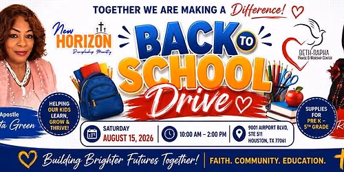 Back To School Drive