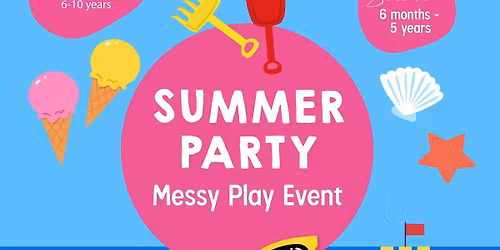 Messy Play - Burbage - Summer Seaside
