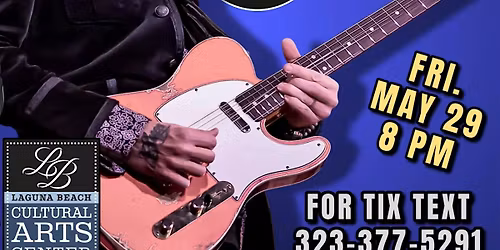 MIKE ZITO - Blues-Rock Guitar Great - in Laguna Beach!