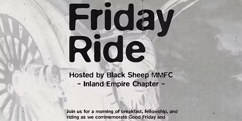Good Friday Ride