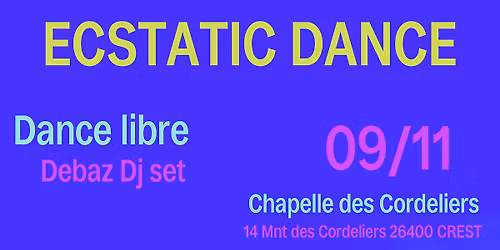 S\u00e9ance d'Ecstatic dance