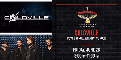 GRUNGE RADIO WITH COLDVILLE  @ Rock & Brews Royal Oak