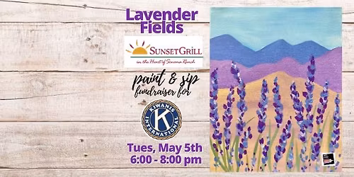 Paint and Sip at Sunset Grill May 5th