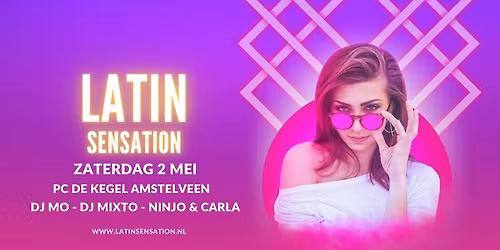 Latin Sensation | Salsa Bachata Kizomba | PC de Kegel Amstelveen