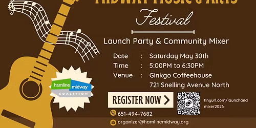 Midway Music & Arts Festival Launch Party + Community Mixer