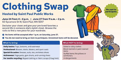 Public Works Clothing Swap