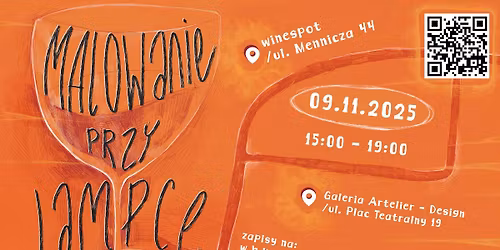 Malowanie przy lampce w Cieszynie \ud83c\udf77 II edycja!