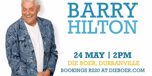 BARRY HILTON (LUNCH SHOW)