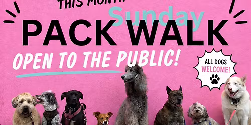 \ud83d\udc3e MAY PACK WALK \u2014 OPEN TO THE PUBLIC \ud83d\udc3e