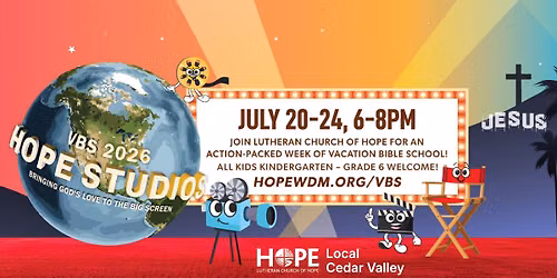 Vacation Bible School - Hope Studios!