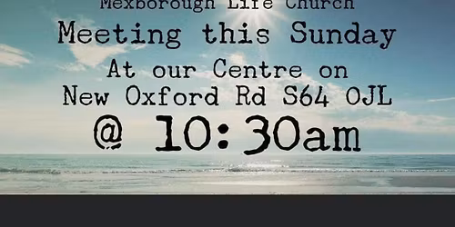 Sunday Morning Worship