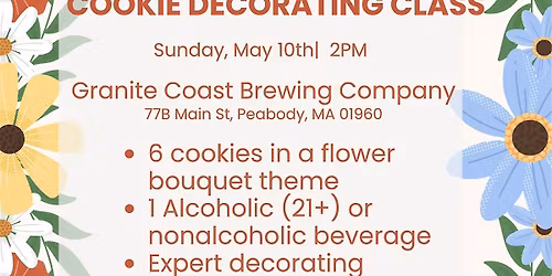 Mother's Day Floral Bouquet Cookie Decorating Class