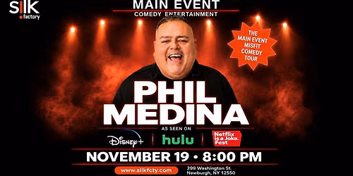 Comedian Phil Medina At The Silk Factory
