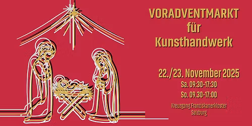 VORADVENTMARKT f\u00fcr KUNSTHANDWERK
