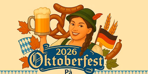 Oktoberfest 2026 p\u00e5 Halgodt! (L\u00f8rdag)