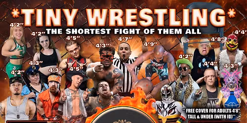 Bakersfield, CA- Little Mania Mini Wrestling @Paradise Palace Hall "The Shortest Fight of Them All!"