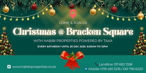 \ud83c\udf84\u2728 Christmas magic has arrived at Bracken Square!