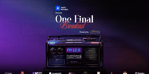ApplyManager Presents One Final Broadcast Powered by Promises Medical Limited