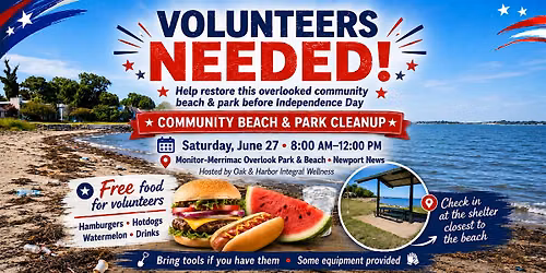 Community Beach & Park Cleanup