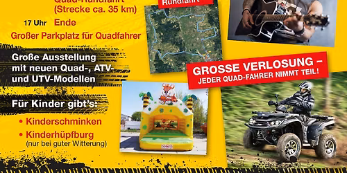 Fr\u00fchlingsparty mit Live Musik und Quadrundfahrt 