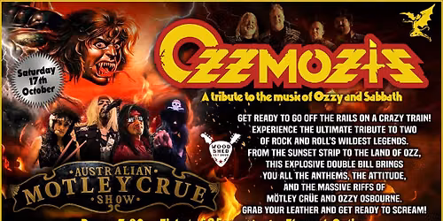 Shout @ the Devil Meets the Prince of Darkness - Ozzmoziz & the Australian Motley Crue Show