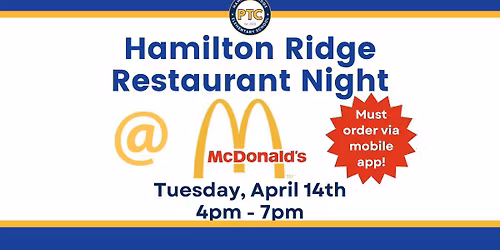 McDonald's Restaurant Night (Prior Lake)