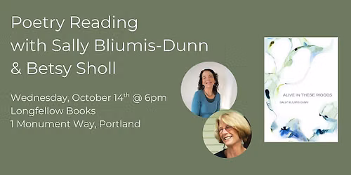 POETRY READING with Sally Bliumis-Dunn & Betsy Sholl