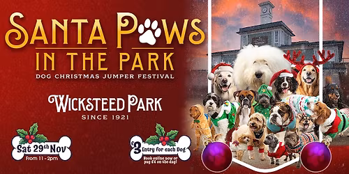 Santa Paws in the Park