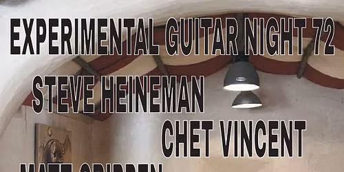 Experimental Guitar Night 72 at Bantha Tea Bar