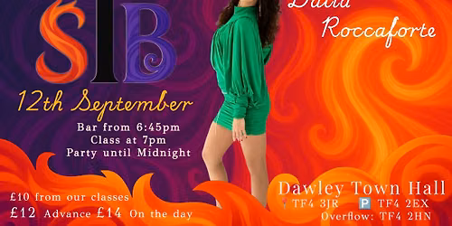 \ud83d\udc26\u200d\ud83d\udd25TELFORD SBK feat. DALIA ROCCAFORTE\ud83c\udf00\ud83d\udc83\ud83d\udd25 | 12th September 2026 \ud83d\udc26\u200d\ud83d\udd25