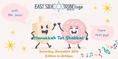 Hanukkah Tot Shabbat with East Side Tribelings