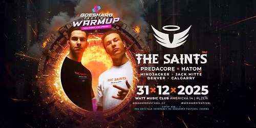 GoesHard Festival 2026 - warmup w\/ The Saints | 31.12.2025 - NYE Special