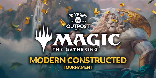 20 Years Outpost Ghent - Modern Constructed