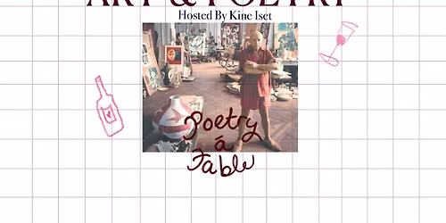 Art & Poetry - Poetry \u00c0 Table