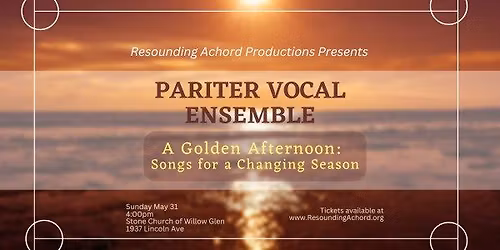 A Golden Afternoon: Songs for a Changing Season
