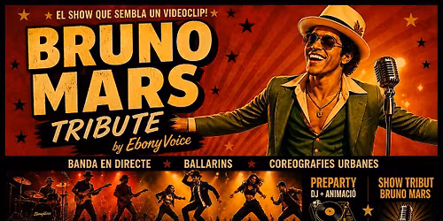 Uptown Funk Experience: Tributo a Bruno Mars & 80s Party | Fiest\u00f3n Barce