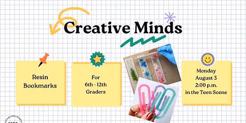 \ud83c\udfa8\ud83e\udde0 Creative Minds: Resin Bookmarks \ud83d\udd16\ud83d\udcd6