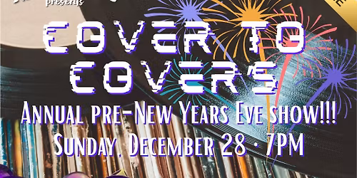 Cover to Cover Annual Pre-New Years Eve Show at Napoleon's!