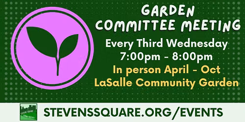 SSCO Garden Committee Meeting