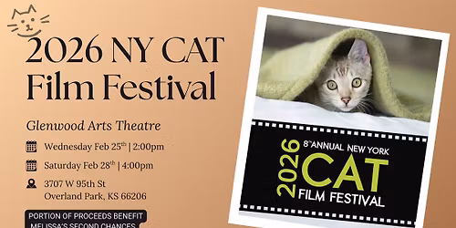 2026 NY CAT FILM FESTIVAL: Benefitting Melissa's Second Chances