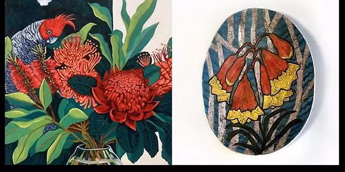 Julie Lynch and Justine Wellman Exhibition Opening