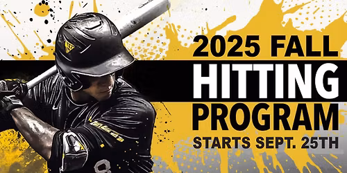 8 Week Baseball Hitting Program - Fall 2025