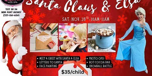 Holiday Party with Santa & Elsa - NPR Location