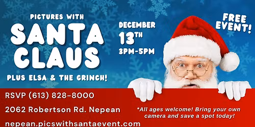 Nepean's Best Pics with Santa!!