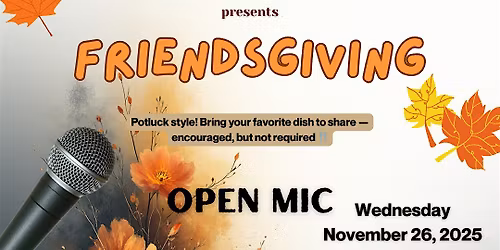 Therapy Session Open Mic