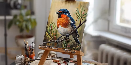 Art Class: Oil Painting Birds